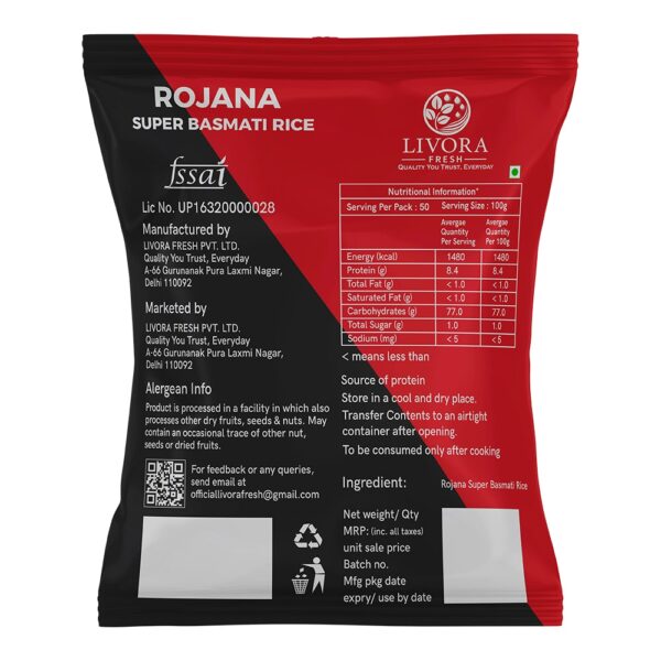 Rojana Basmati Rice