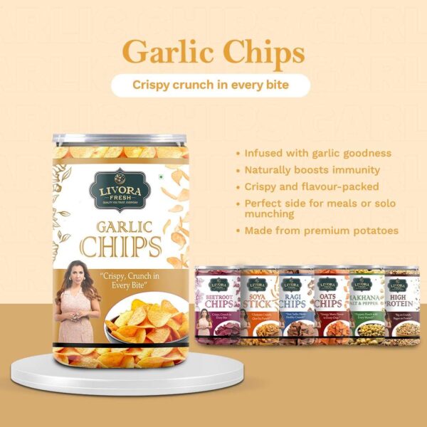 garlic chipsa
